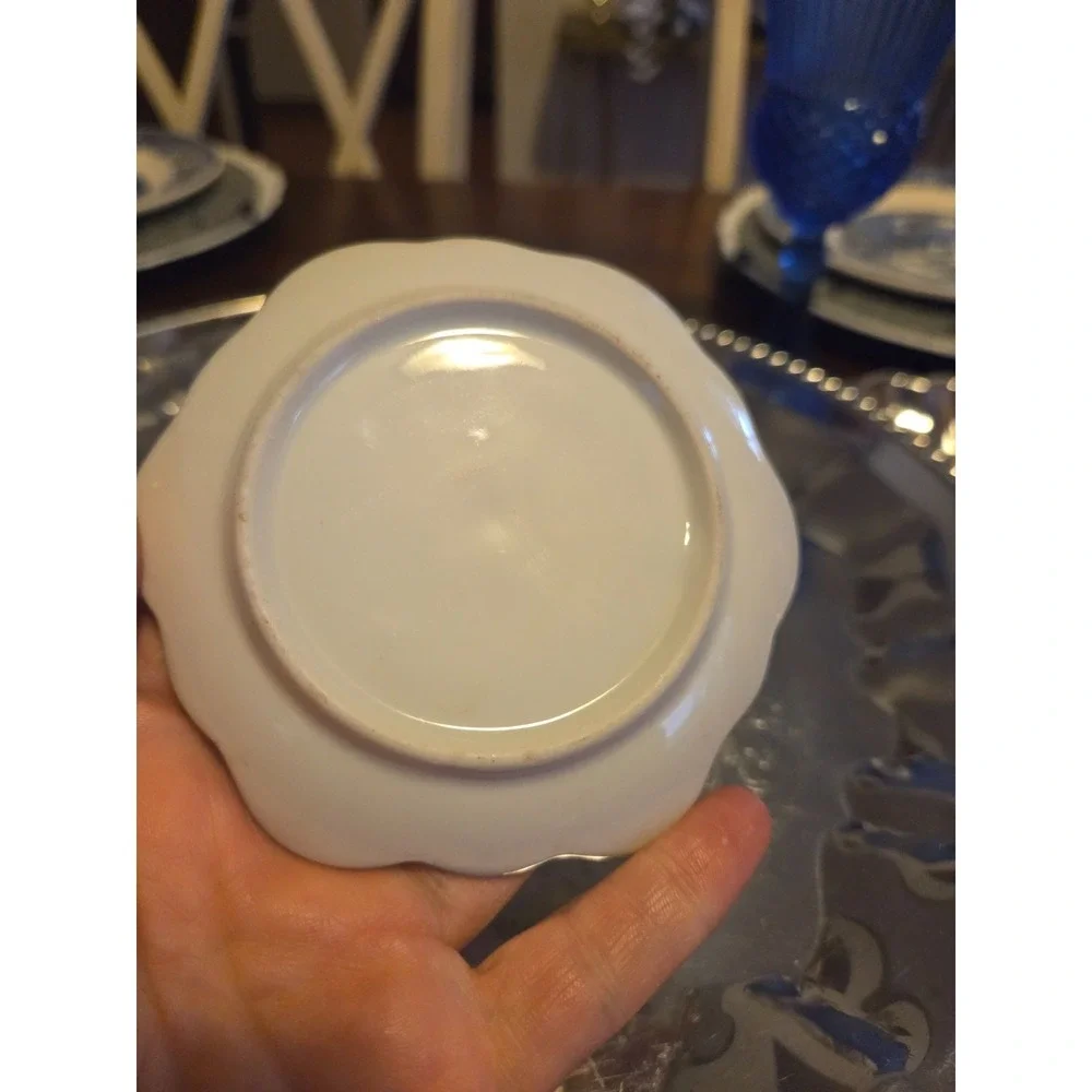 vintage limoges porcelain trinket dish